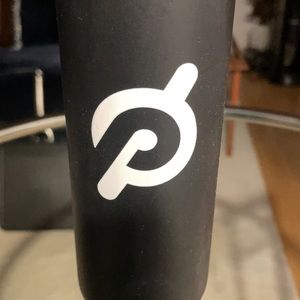 🚴Peloton silicone wrapped glass water bottle